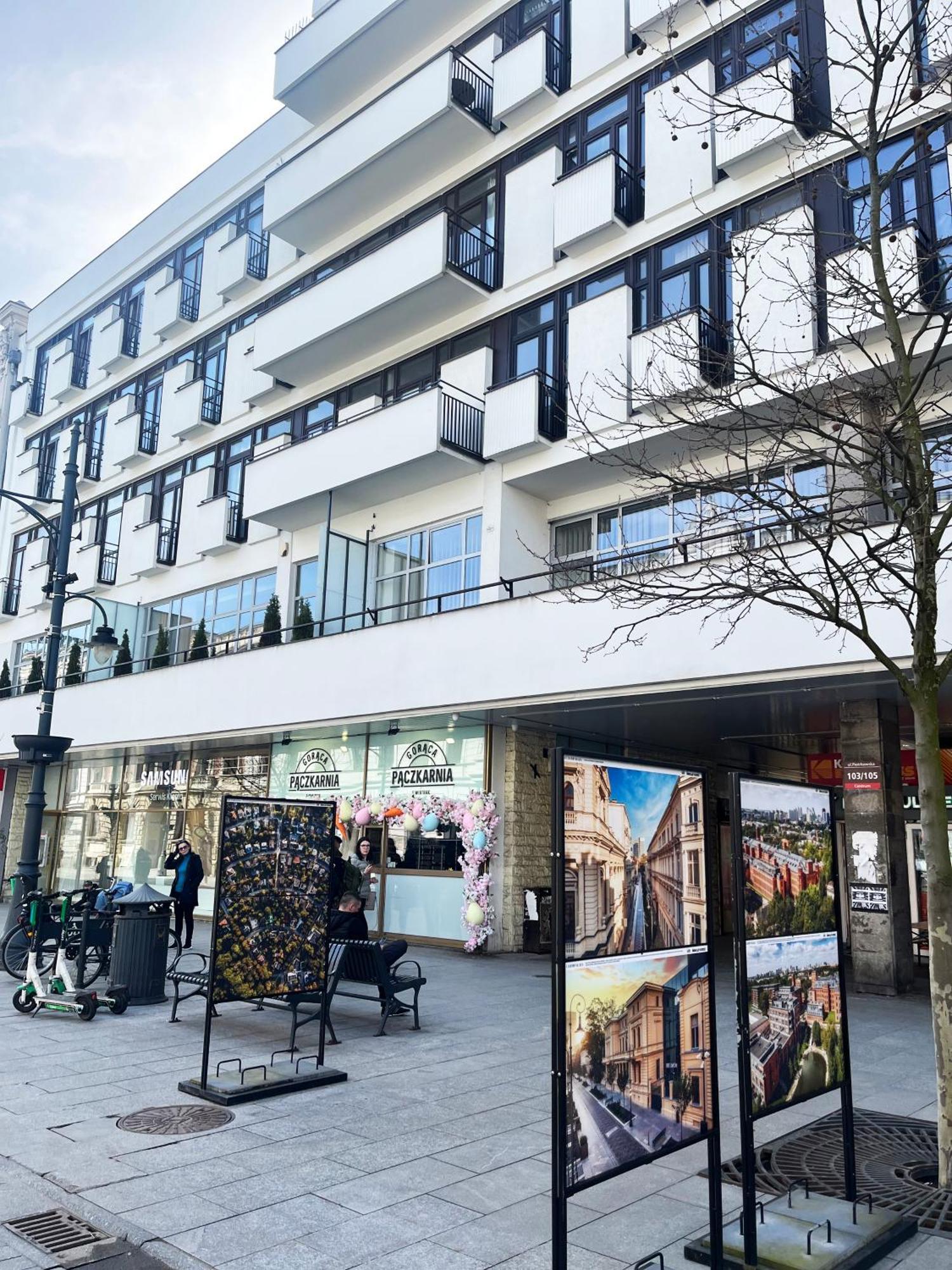 Apartament I Love Piotrkowska Z Wielkim Lustrem, Balkonem I Klimatyzacja وودج المظهر الخارجي الصورة
