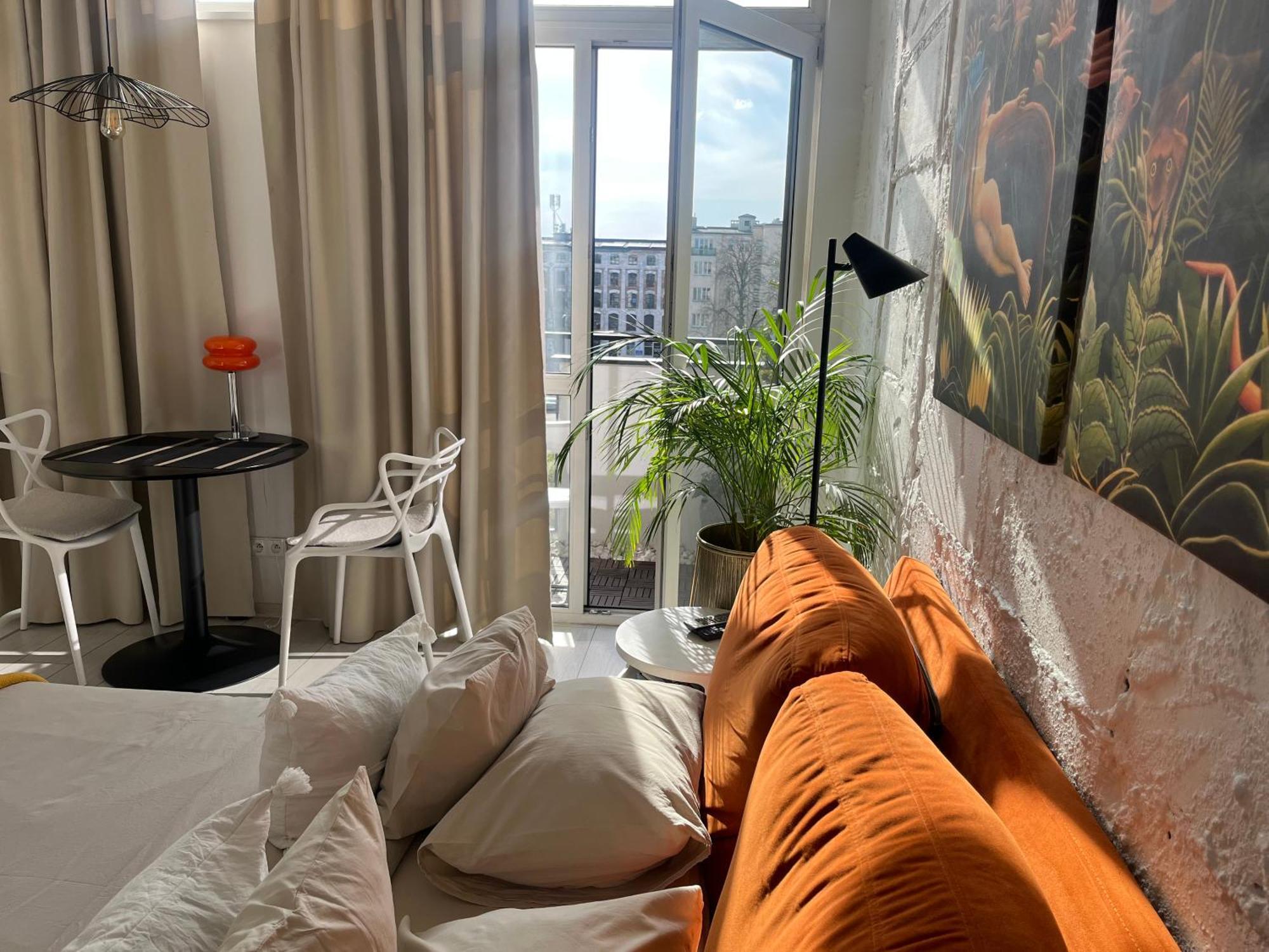 Apartament I Love Piotrkowska Z Wielkim Lustrem, Balkonem I Klimatyzacja وودج المظهر الخارجي الصورة